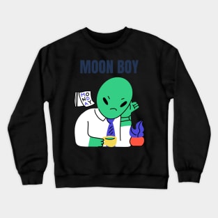 moon boy Crewneck Sweatshirt